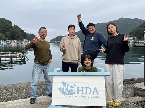 方座浦ダイビングツアー【カメに遭遇！？？】10/27