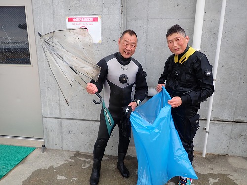 兵庫県ダイビングツアー【ゴミ拾いもトレーニングも　】4/4