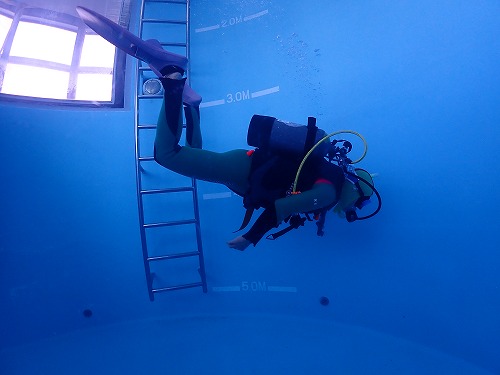 【スクーバ＆スキンダイビング練習】in舞子店プール4/25